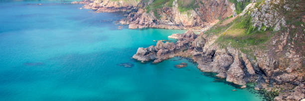 istock Icart point panoramic landscape, Guernsey 991902712