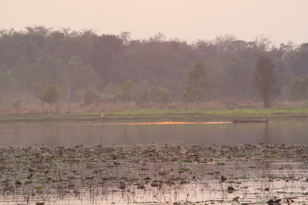 istock Sunset in the reservoir 991921120