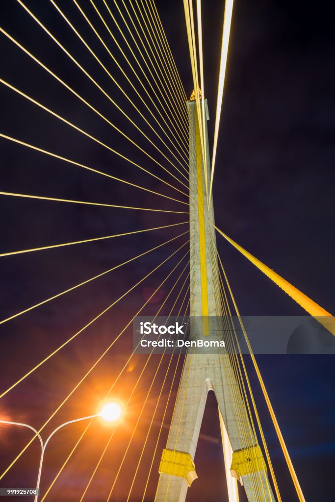 Bridge O Rama Rama Bridge In Bangkok Stock Photo - Download Image Now - Architecture ...
