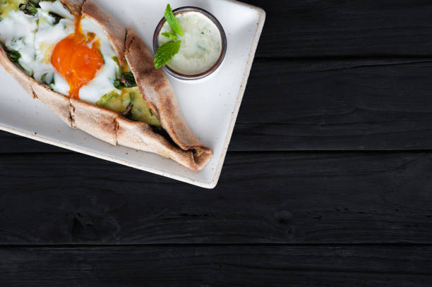 istock Georgian cuisine. Top view. 991926512