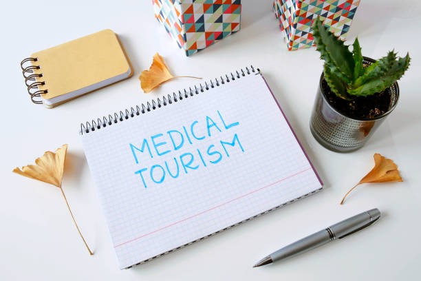 istock medical tourism written in a notebook 991982866