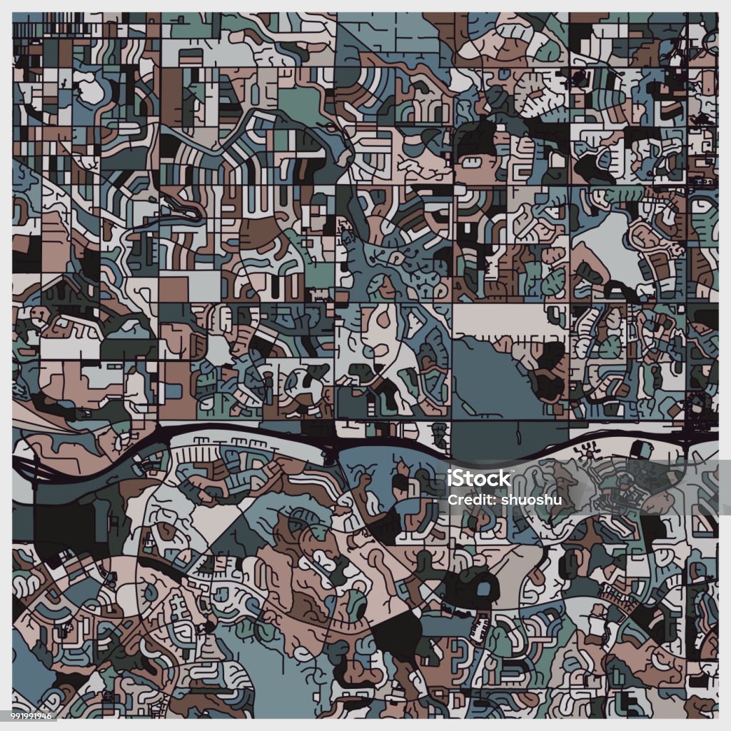 Map Style Graphics Map Style Illustration Background Stock Illustration - Download Image ...