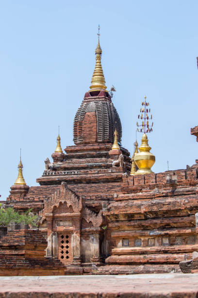 мьянма: пагода дхаммаязика - dhammayazika стоковые фото и изображения