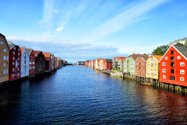 istock Houses in Trondheim city 992001938