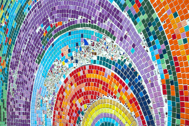 istock Colorful patterns of beautiful ceramics. 992003494