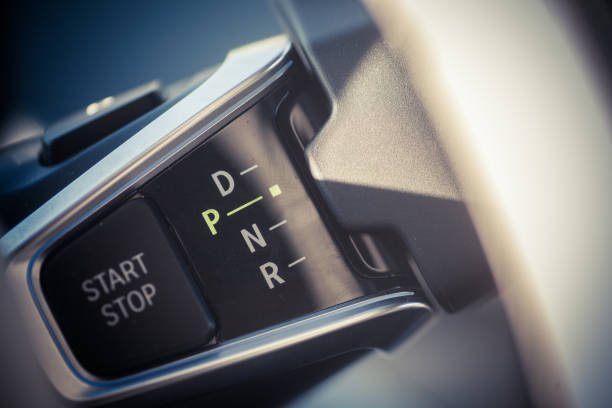 istock Automatic transmission gear of a car. 992022110