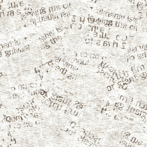 istock Newspaper vintage grunge collage seamless texture 992042972