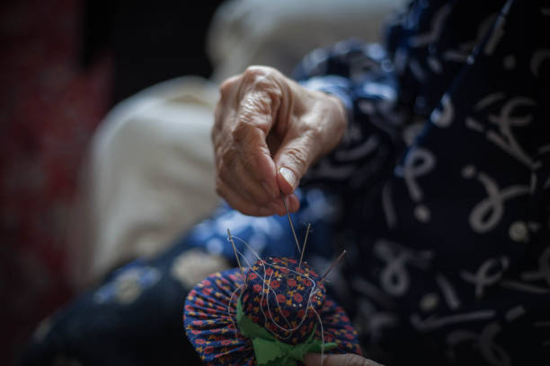 istock Grandmother will fix my sweater . 992047944