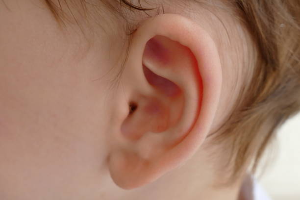 istock baby ears, middle ear infections in infants, 992048448