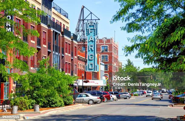 Fargo North Dakota Stock Photo - Download Image Now - Fargo - North Dakota, North Dakota, Downtown District