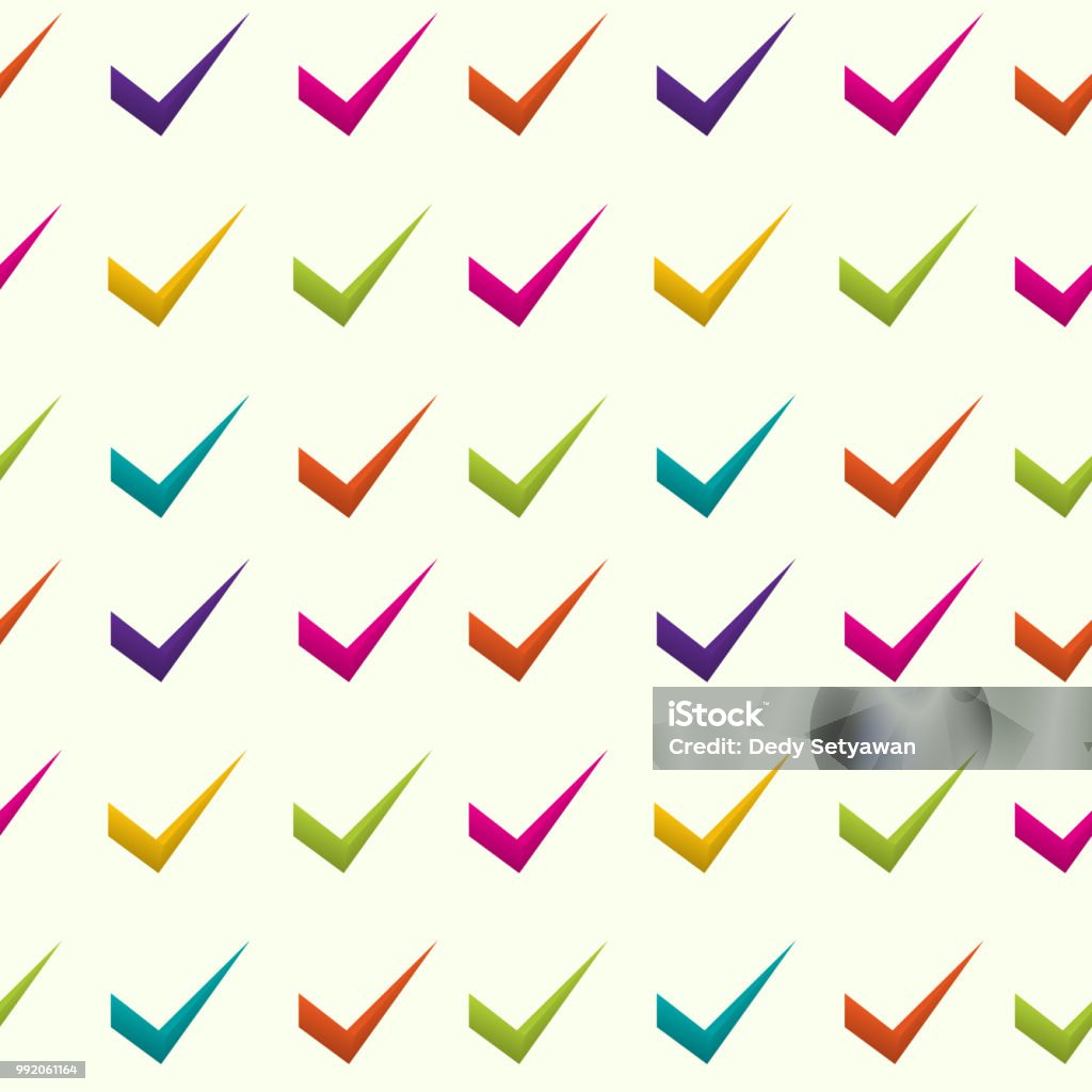 Checklist Pattern Checklist Seamless Pattern Stock Illustration - Download Image Now ...