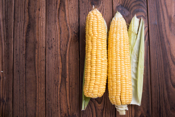 istock Top view of fresh sweet corn 992079658
