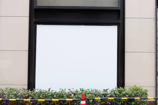 istock Shop Boutique Store Front with Big Window and Place for Name 992086512