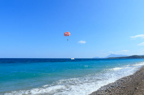 istock Beautiful turquoise sea in Kemer 992089450