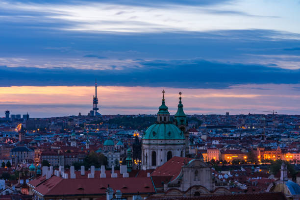 istock Sunrise in Prague 992099934