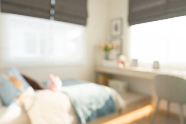 istock blurred bedroom with pillows and doll 992123134