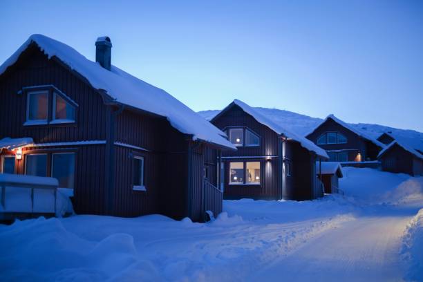 istock Wooden House in Sweden 992138352