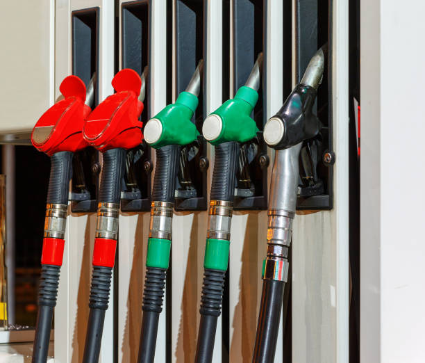 istock Guns at the gas station 992142630
