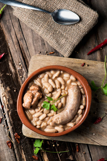 istock cassoulet de Castelnaudary, a French bean stew 992182226