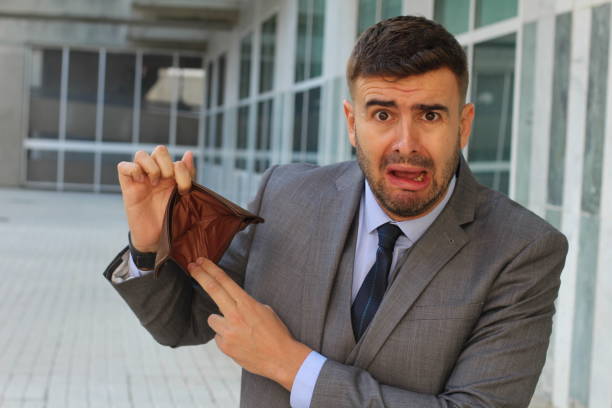 istock Stressed out entrepreneur with no cash 992220574
