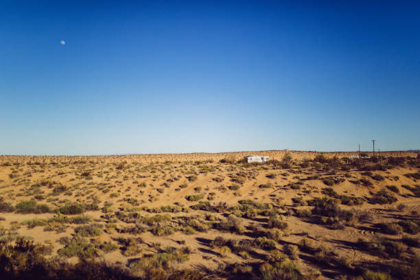 istock Abandoned camper trailer at the Joshua Tree National Park 992226374