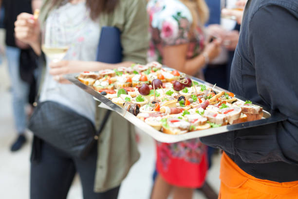 istock catering service at social gathering 992270874