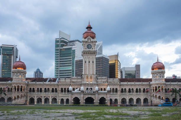 Sultan Abdul Samad Building Sultan Abdul Samad Building in Kuala Lumpur, Malaysia merdeka square stock pictures, royalty-free photos & images