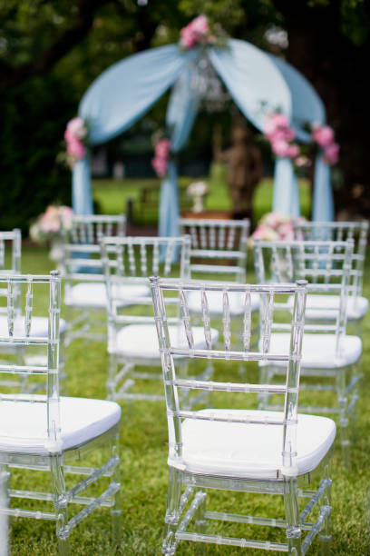 istock wedding arch with pink and blue decorations 992288224