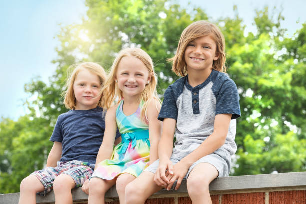 istock Brothers and Sister Outdoors 992302952