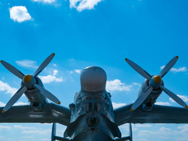istock wide shot of big plane 992316672
