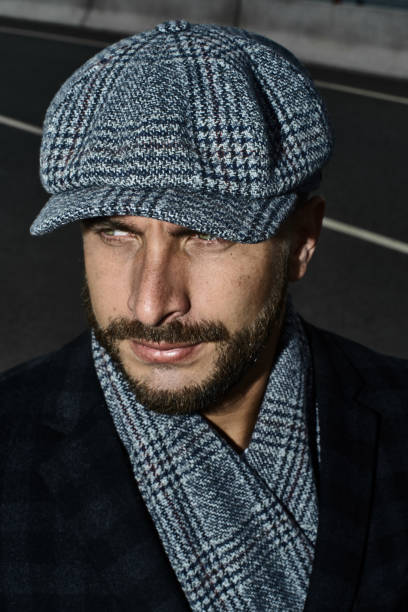 istock Brutal portrait of a man in a cap 992366726