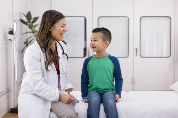 istock Young boy at the doctor's office 992387990