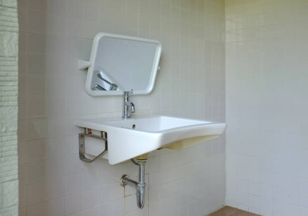 istock White sink in the Toilet. 992411322