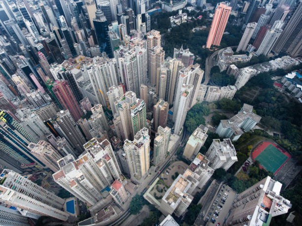 istock Hong Kong aerial view 992412808