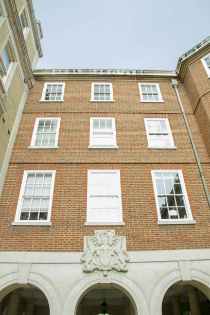 istock Residential building exterior in london 992429038
