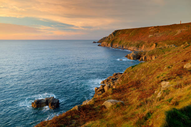 istock Rugged Cornish coastline at Porth Nanven on sunny evening, Cornwall, England 992465336