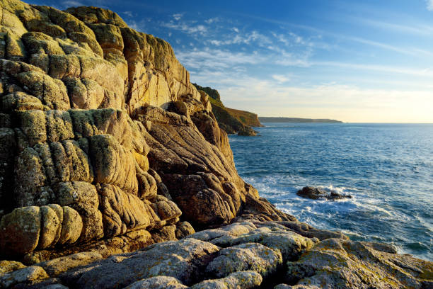 istock Rugged Cornish coastline at Porth Nanven on sunny evening, Cornwall, England 992465472