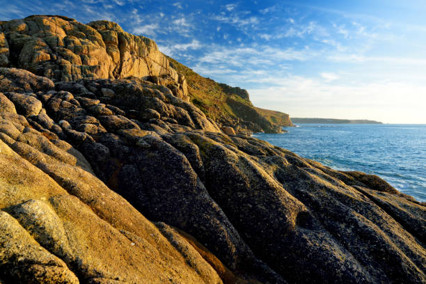 istock Rugged Cornish coastline at Porth Nanven on sunny evening, Cornwall, England 992465592