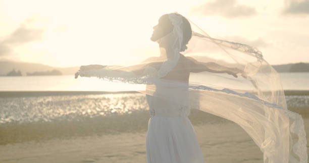 istock Young female in a dress. 992577190