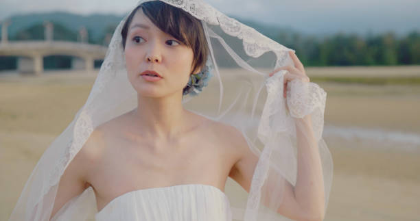 istock Young female in a dress. 992579650
