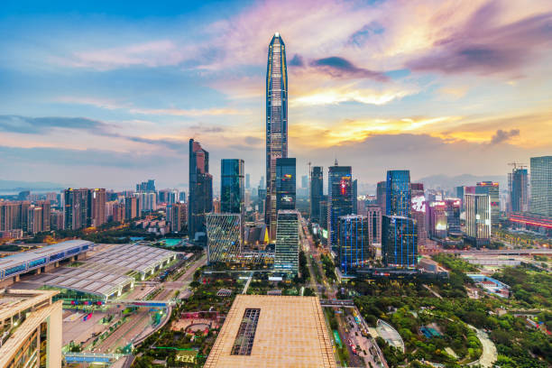 istock Downtown skyline of Shenzhen 992624214