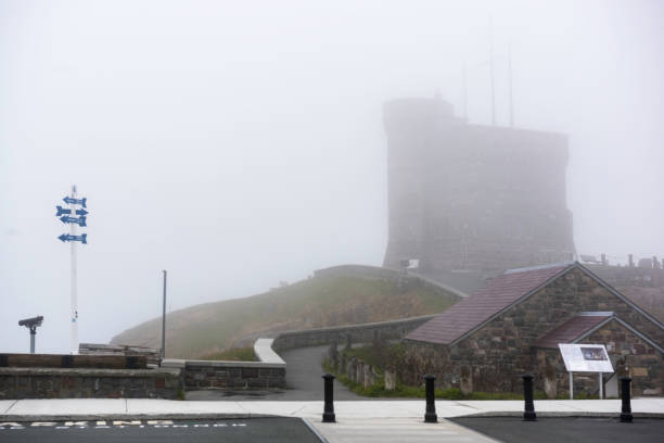 signal hill national historic site we mgle - canadian beach audio zdjęcia i obrazy z banku zdjęć