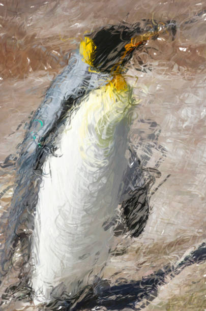 King pinguin - HD Digital illustration