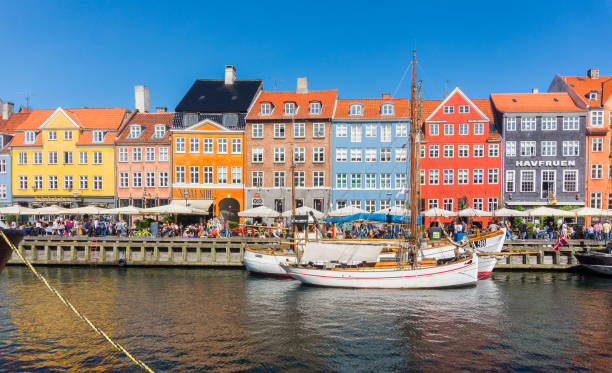 istock COPENHAGEN, DENMARK - AUGUST 23, 2017: Embankment New Harbour 992641410