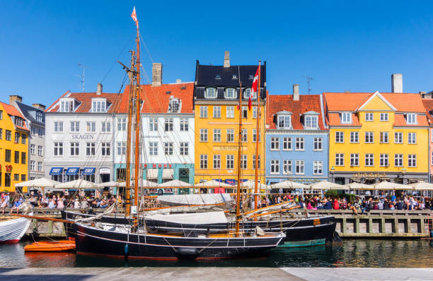 istock COPENHAGEN, DENMARK - AUGUST 23, 2017: Embankment New Harbour 992641418