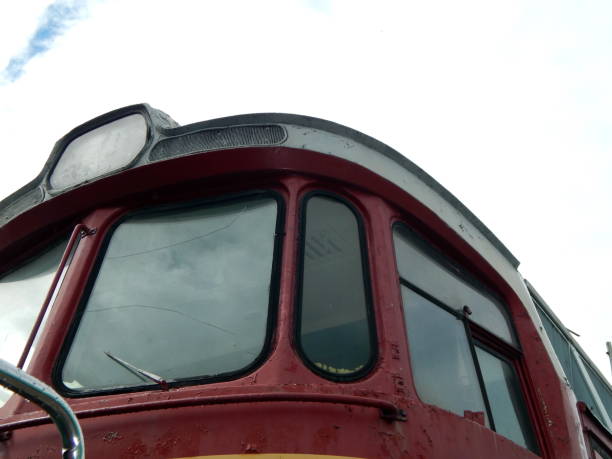 istock Railway locomotive, wagons in the train 992668814