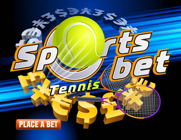 спортивные ставки теннис - tennis ball sport leisure games gambling chip stock illustrations