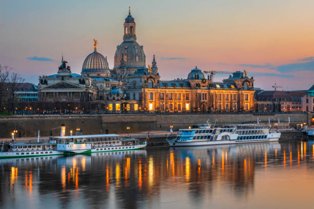 istock Dresden city centre at sunset 992697390