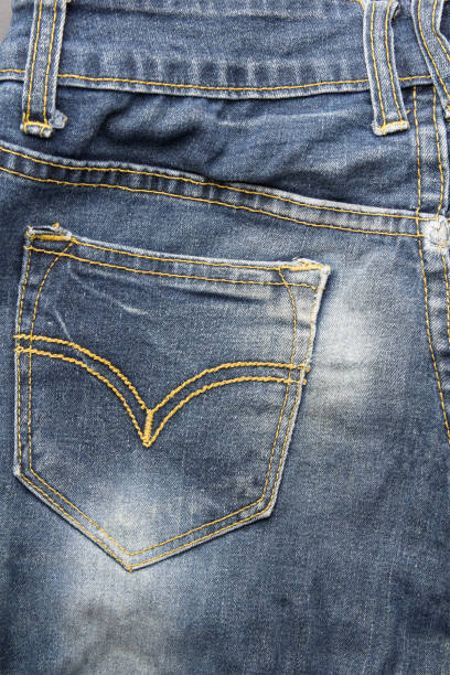 istock Blue jeans fabric. Denim jeans texture or denim jeans background. 992699208