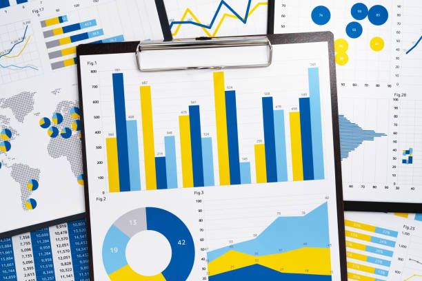 istock Pile of marketing reports. Many charts and graphs. 992706056